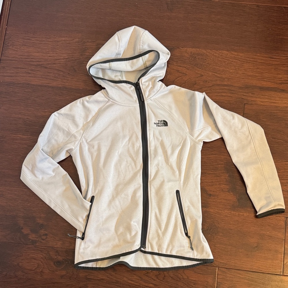 The North Face Women's Gray Hooded Ski Jacket